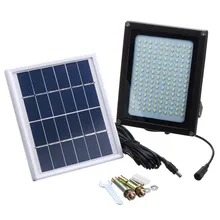 Mising 150 светодиодный солнечный светильник на солнечной батарее прожектор 3528 сенсор SMD водонепроницаемый IP65 светодиодный наружный садовый светильник