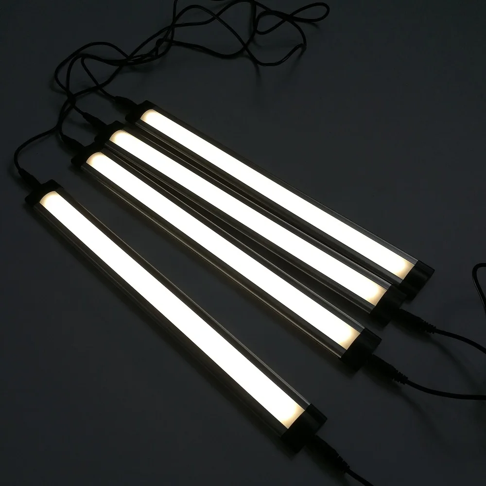 4PCS x 0.3m Kitchen Under Counter Energy Saving LED Hard Rigid