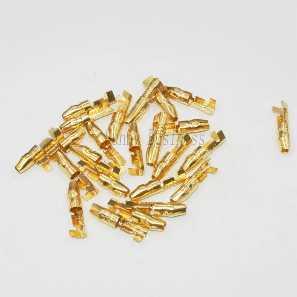 2000PCs 4.0 bullet crimp terminal car electrical wire connector