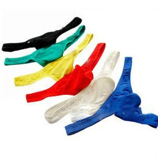 

Sexy Gay Underwear Men G-string Cotton Briefs Shorts Man Thong Panties Solid Slim U Convex Pouch Low Waist Underpants M-XL