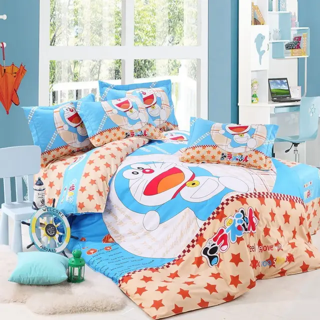 cartoon bedding sets Twin/full/Queen Size Cartoon characters theme 3pcs