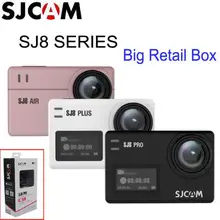 Дешево! SJCAM SJ8 Pro/SJ8 Plus/Air 4K Экстремальные виды спорта камера Водонепроницаемый Анти-встряхивание двойной сенсорный экран WiFi Пульт дистанционного управления экшн DV