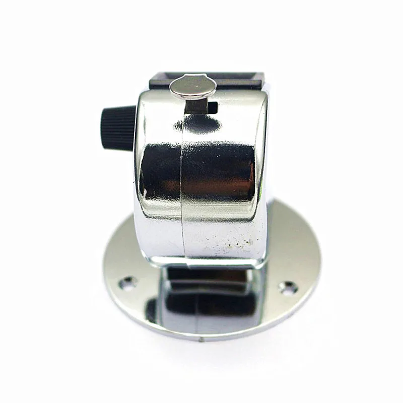 DANIU Mini 0-9999 Стойка Металлическая Чехол ручной четырехзначный счетчик с пластиковым основанием ручной счетчики кликер измерительный инструмент