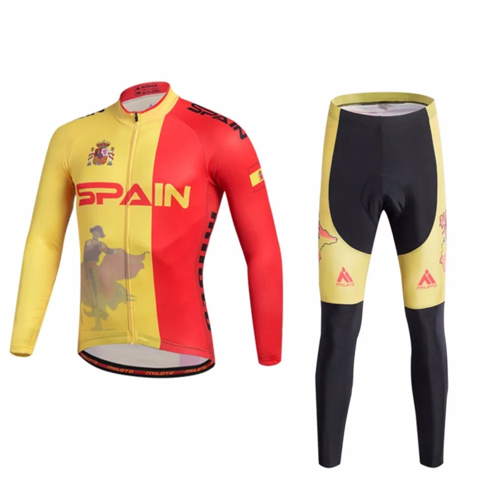 Men s Long Sleeve font b Cycling b font font b Jersey b font Jacket Spandex