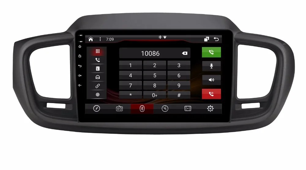 Top OTOJETA DSP stereo carplay android 8.1.2 car radio for kia sorento 2015 2016 LHD Gps navi ips screen video player tape recorder 3