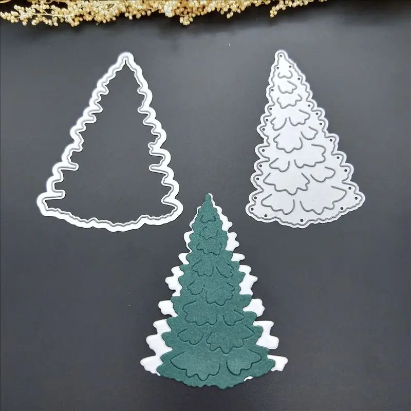 

new christmas tree cutting dies for card making and scrapbooking DIY Photo Album Decor Paper Card Making Birthday Gift Craft