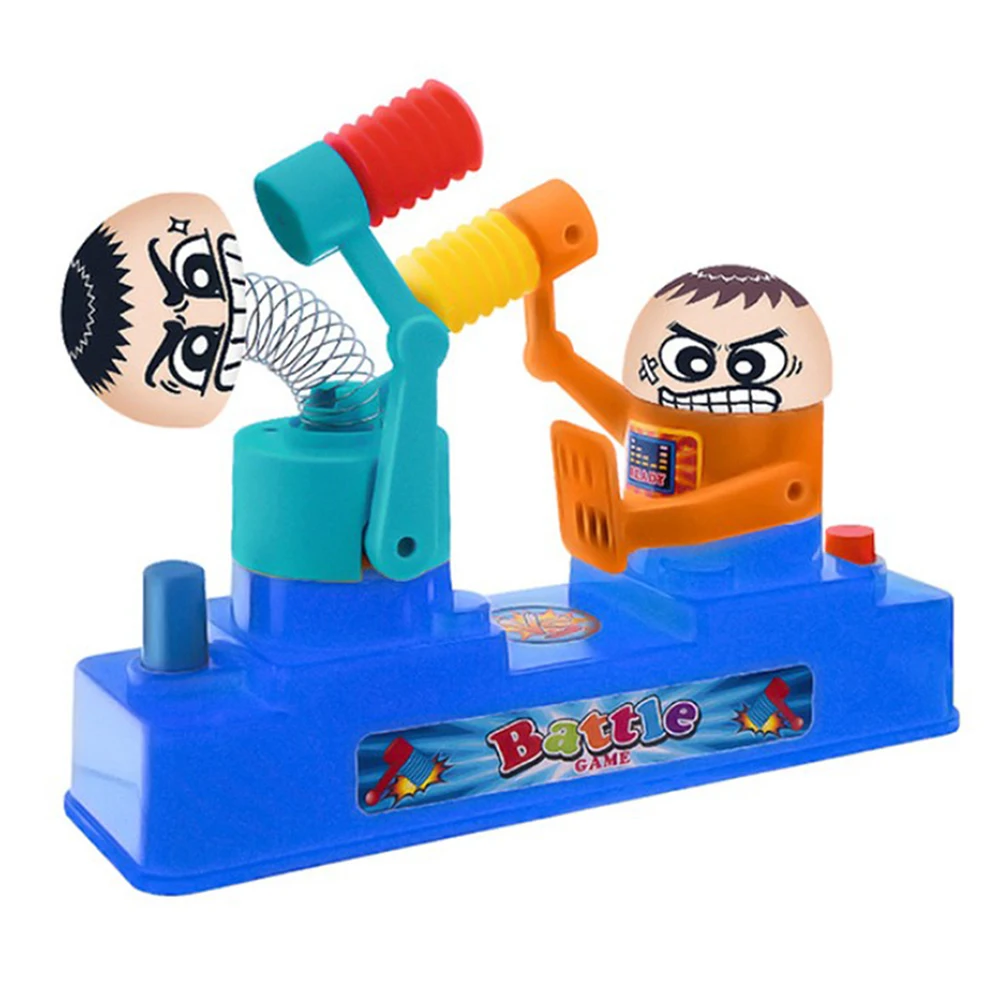 

Plastic Kids Double Battle Board Game Toy Stress Rescuing Interactive Games Hammer Hiding Game for Children Party Novelty Gift