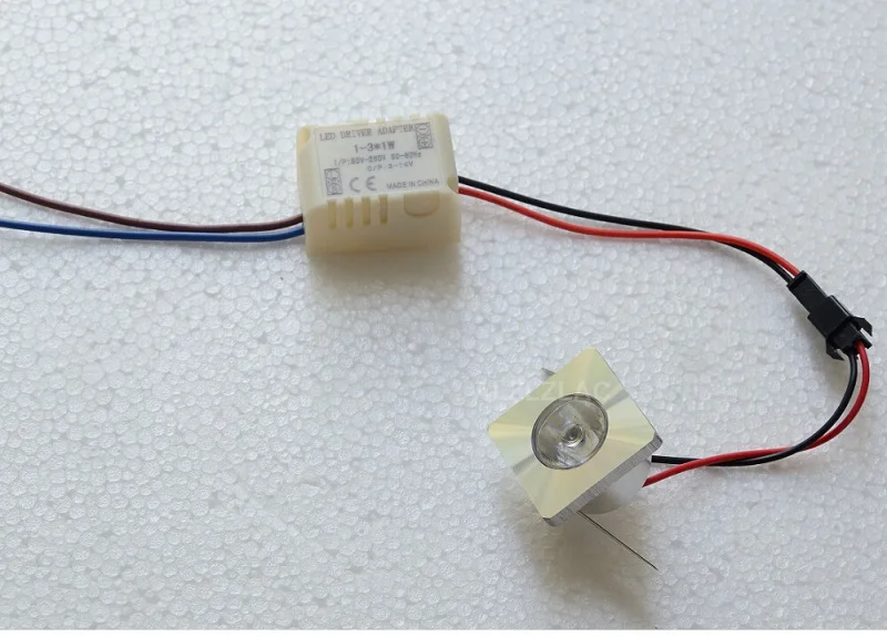 Levou as Luzes do Ponto Mini Spot Downlight 1 w 3000 k 4000 Praça Jóias Lâmpada Gabinete Estante Teto Frete Grátis 10 Pcs Led 5 Lâmpada Gabinete Estante Levou As Luzes Do Ponto teto Frete Grátis