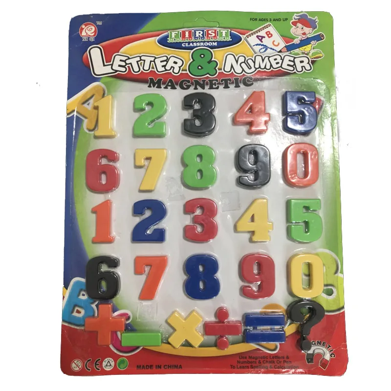 26pcs Plastic Alphabet Letters Baby Toys Kids Fridge Magnet Educational Toy ME