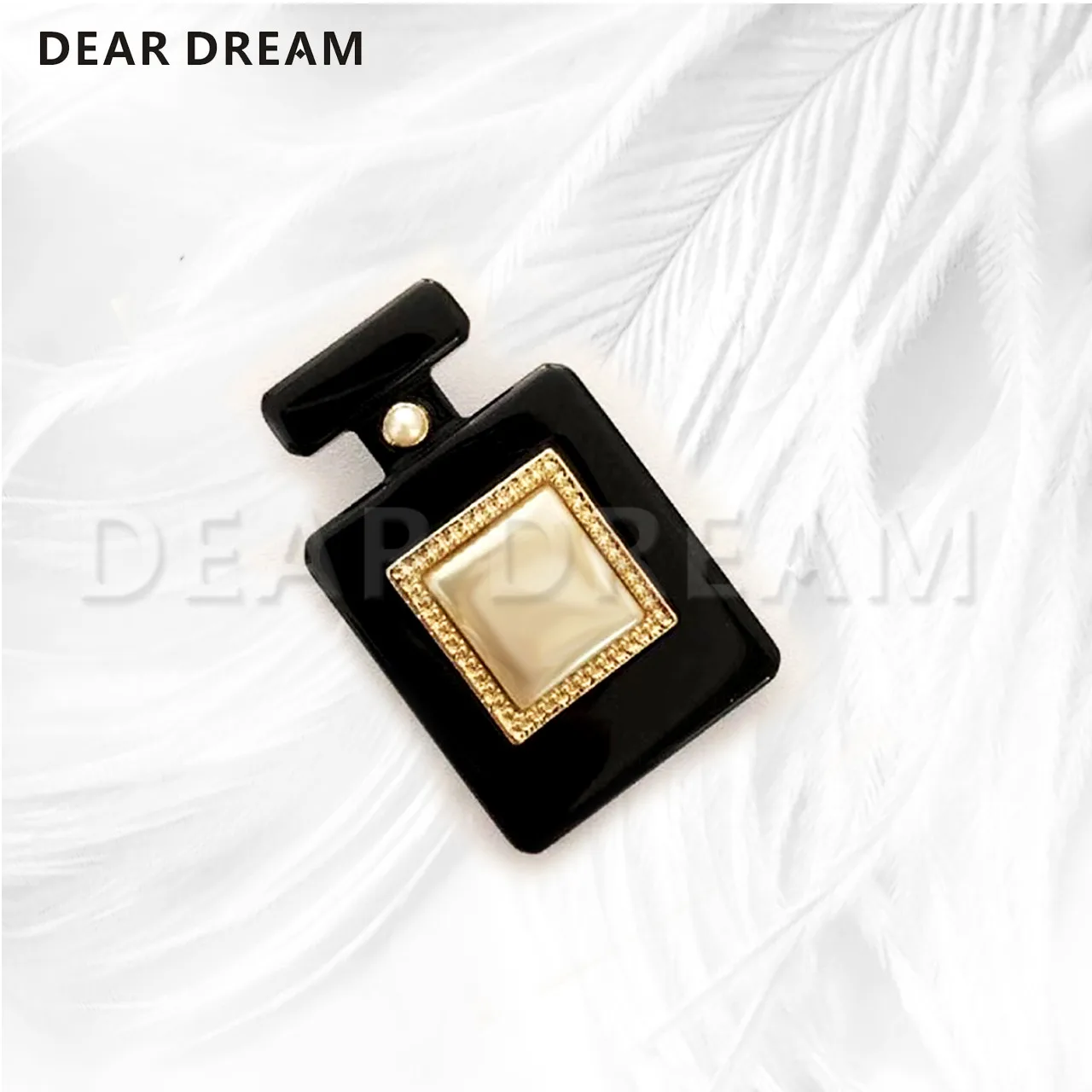 

2019 New Hot Brand Fashion Jewelry Black Perfume Bottle Brooches Jewelry & Accessories For Women Girls Wedding Gift