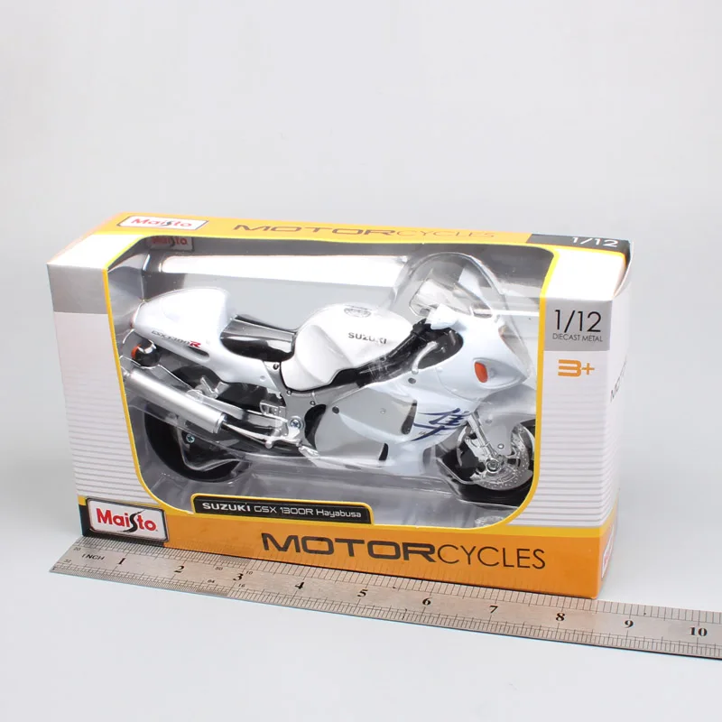 1:12 Масштаб бренд Maisto Suzuki GSX1300R busa falcon Hayabusa литье под давлением мото rcycle мото спортивный велосипед модель автомобиля для детской игрушки