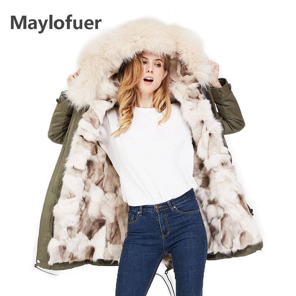 Capot Manteau De Fourrure Chaud Amovible Femmes Manteaux Réel as Renard As pourpre Parkas Photo Laveur as Col Raton En Naturel Photo Doublure Photo Maylofuer xwSa4qF0F
