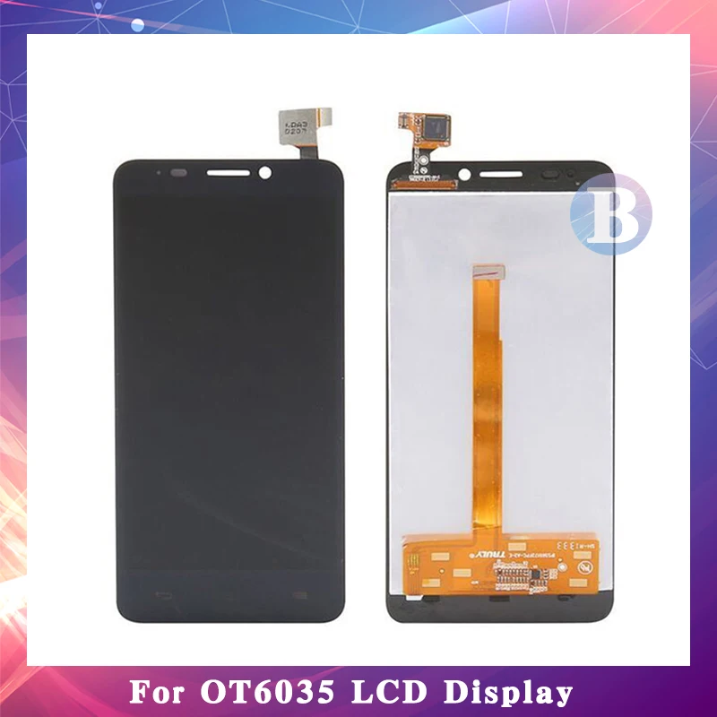 

5.0'' For Alcatel One Touch Idol S 6035 OT6035 6035R 6035Y LCD Display Screen With Touch Screen Digitizer Assembly High Quality