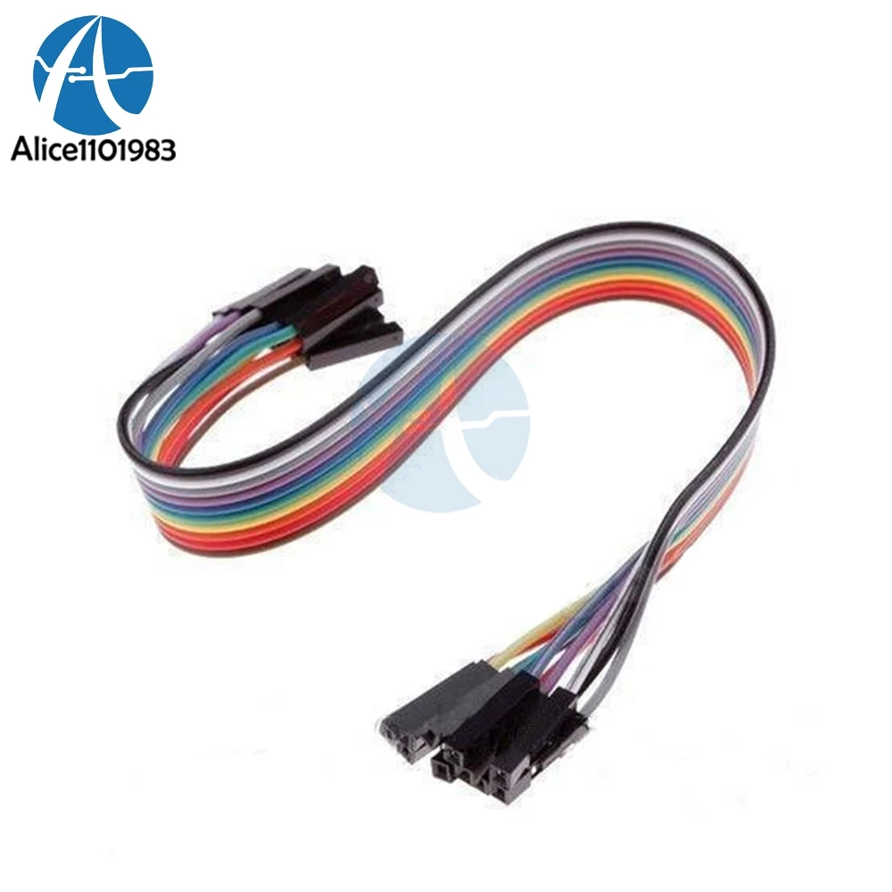 

50PCS 50 root dupont Wire Cables 2.54mm 20cm 1P-1P Female to female for Arduino