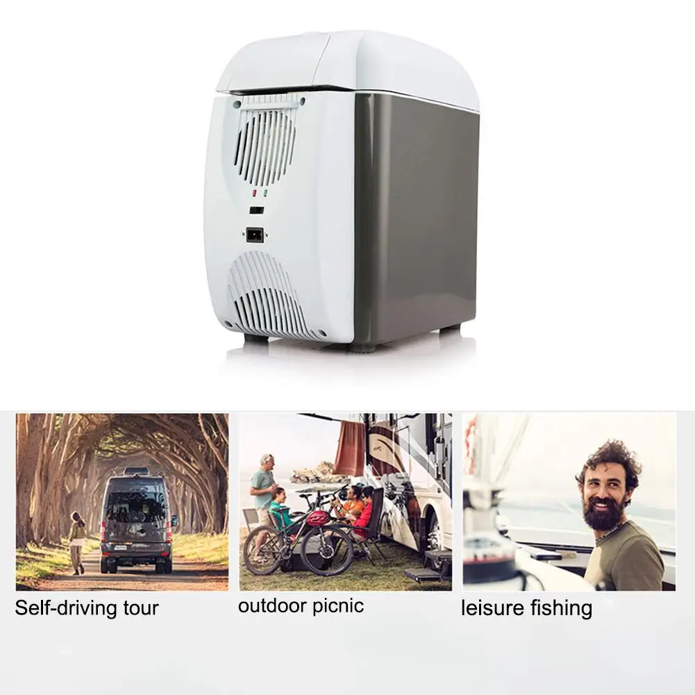7л портативный автомобильный охладитель дома холодильник Компрессор морозильная камера для косметики для пикника кемпинга вечерние охлаждения-20 градусов C