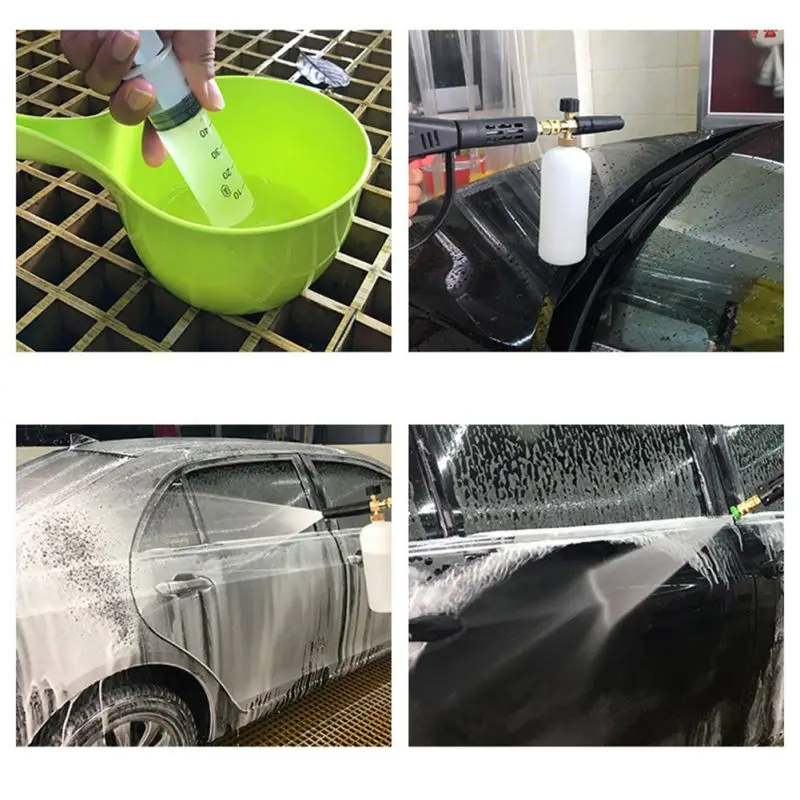 Car Tool Clean Usage High Pressure Foam Gun Washer Dedicated Car Wash Water Gun Foam Pot (without Adaptor Adapter)