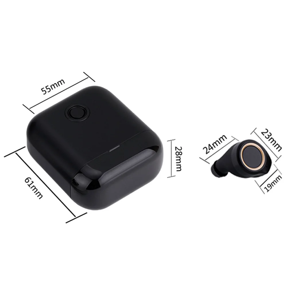 TWS Bluetooth шумоподавление наушники-вкладыши 5,0 HD стерео беспроводные Игровые наушники HD качество звука бинауральные звонки