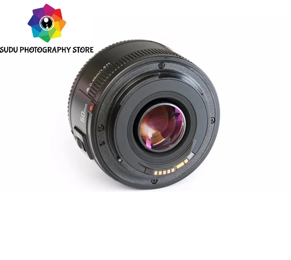 YONGNUO YN 50 мм EF F/1,8 объектив с автофокусом для Canon EF Mount объектив