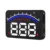 GEYIREN Автомобилей Head Up Display 3.5 дюймов Лобовое Стекло Проектор OBD2 EUOBD Вождение Автомобиля Отображения Данных Скорость ОБ/МИН Температура Воды M6 HUD