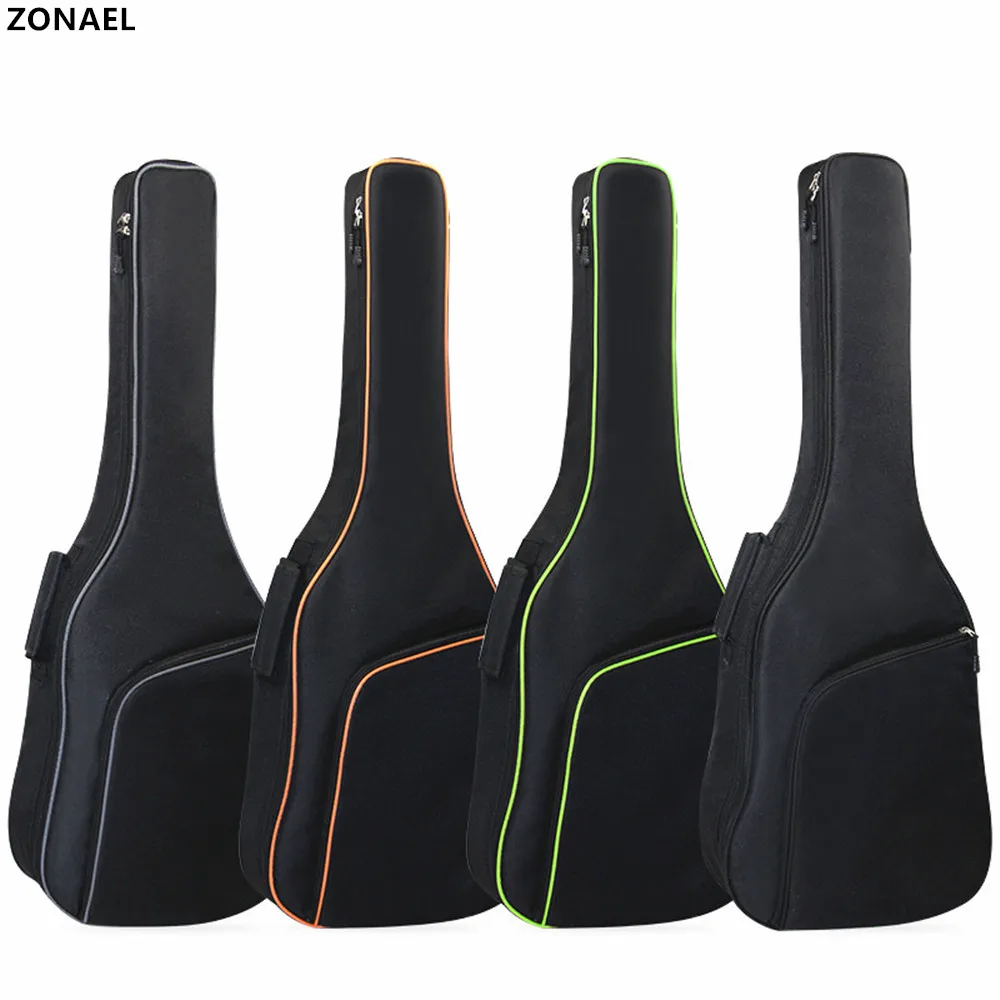 ZONAEL 38 &quot39&quot 40 &quot41&quot Акустическая народная гитара сумка чехол рюкзак