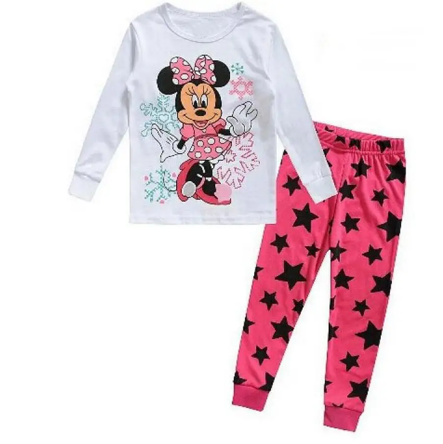 Мальчиков пижама ночная рубашка для маленьких девочек Костюмы нижние футболки Детские пижамы домашние спортивные пижама одежда Комплекты детских пижам - Цвет: model 19