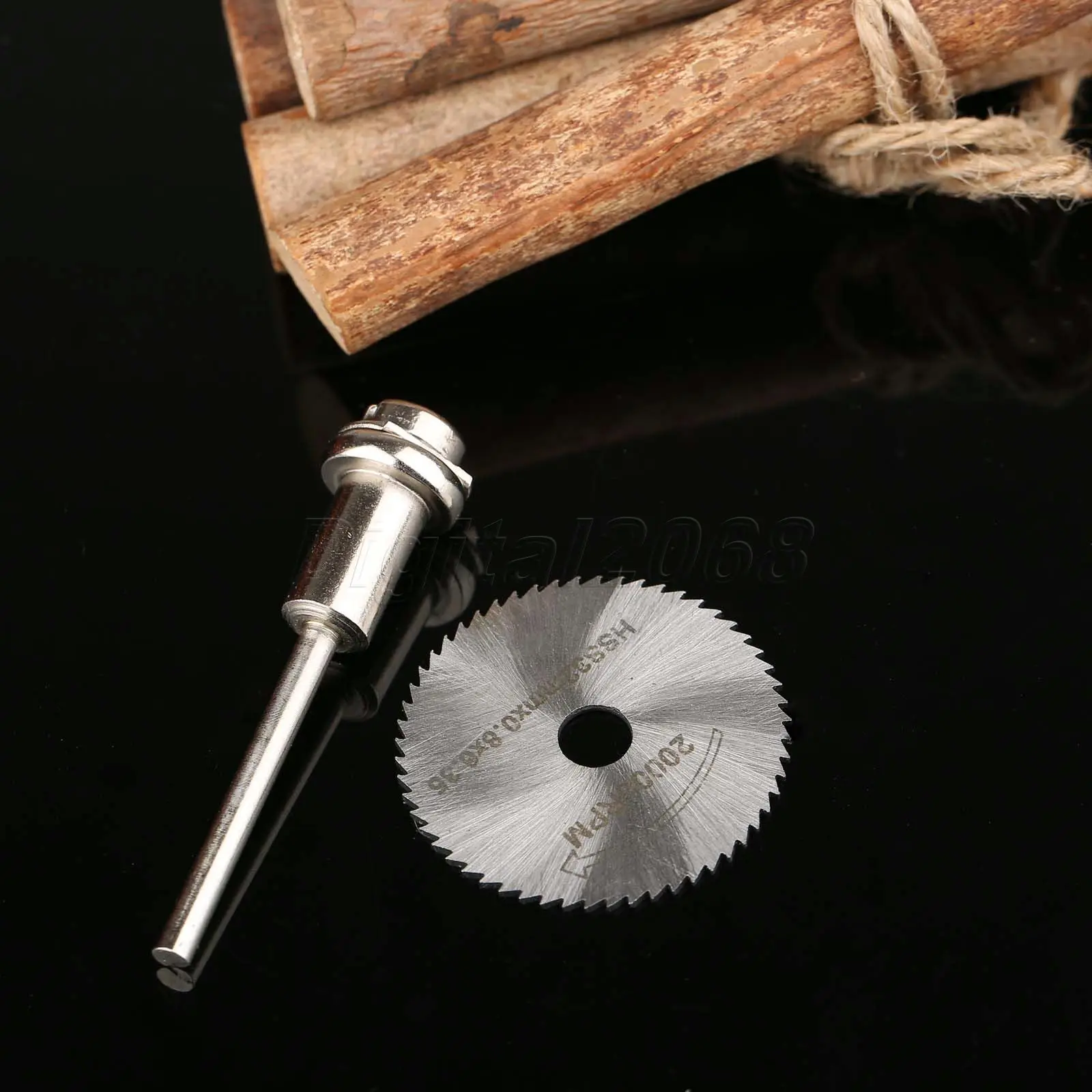 32mm HSS Steel Rotary Tools Circular Saw Blade Cutter Mandrel for ABS