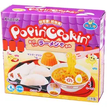 Massa de doces adorável fingir jogar brinquedo de cozinha sushi sorvete mão-puxado macarronete cozinha diy doces fazendo kit