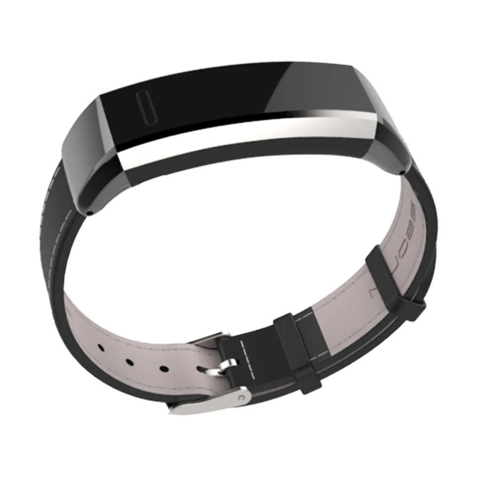  Mijobs Genuine Leather Strap for Huawei Band 2 Pro B29 B19 Sports Wristband Smart Watch Bracelet Re - 32957841204