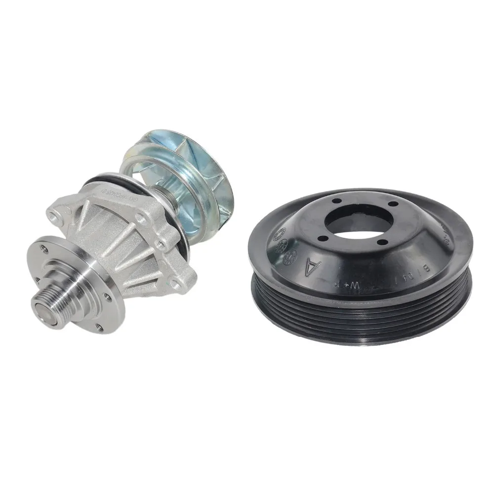 NEW WATER PUMP METAL IMPELLER /& GASKET /& PULLEY SET FOR BMW E36 E39 325i