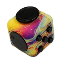 In stock Fidget Cube Toys For Girl Boys Puzzles Magic Cubes Anti Stress