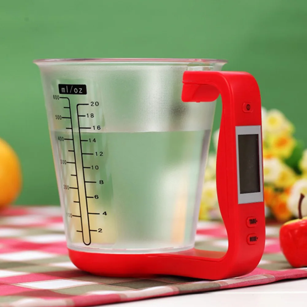 Многофункциональный электронный мерный стаканчик бутылка для воды кухня высокое качество Практичный Прочный ЖК цифровой мерный стакан