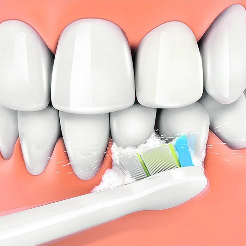 16 шт. Съемные насадки для зубной щетки для зубных щеток Philips Sonicare DiamondClean HX6064 мягкие щетинки зубной щетки