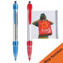 Новинка! Функция остановки шариковая ручка с держателем BP500 ручка/офис/бизнес/логотип компании/fasionable шариковая ручка