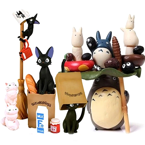 9 см-15 см 1 комплект Miyazaki Hayao Kiki служба доставки/Miyazaki My neighter Totoro фигурка