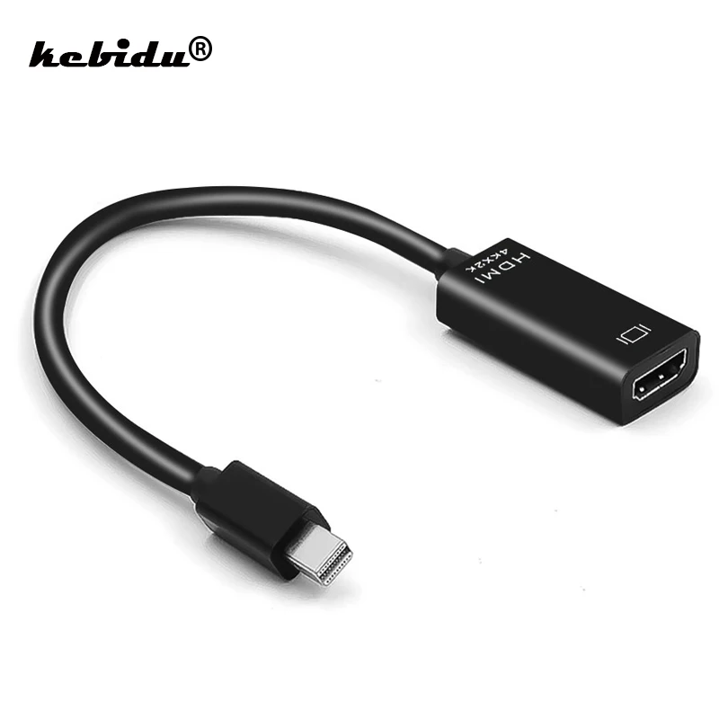 Переходник Mini DP к HDMI 4K мини порт дисплея для порта Thunderbolt адаптер Apple Mac Macbook Pro Air