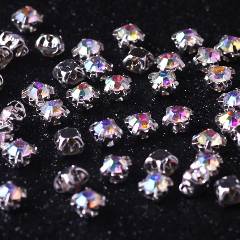 Self-Adhesive Rhinestone Applique Strass Hotfix Rhinestones For Clothes Trim Rhinestone Tape Applicator Crystal Jewelry Ribbon - Цвет: TI-TZ0353