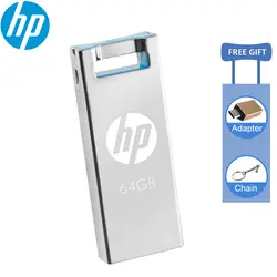 Оригинальный hp V295W USB флеш-накопитель memoria usb 2,0 64 ГБ 32 ГБ 16 ГБ 8 ГБ флеш-накопитель металлический водостойкий противоударный