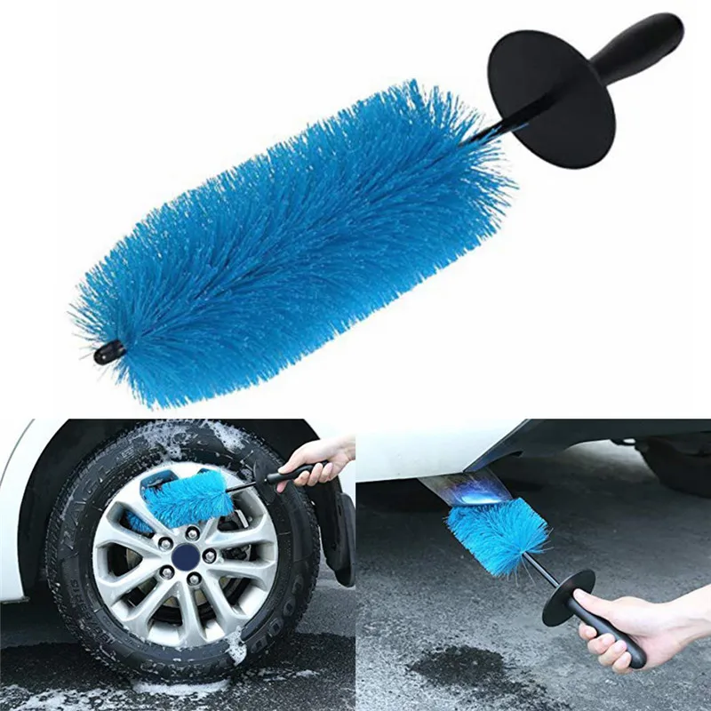 Sword Shape Vehicle Washing Tools Car Tire Brush Car Rim Cleaning Brush