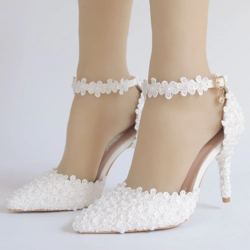 large size bridal shoes