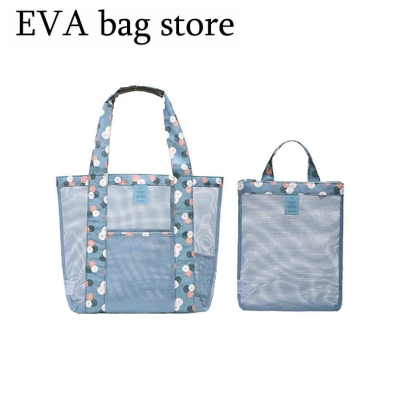 

Travel portable wash bag Fitness swimming beach hot spring bath pocket mesh bath bath bag sports bag