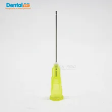 150 шт. зубные Эндо Орошение иглы наконечник 25 г/27 г/30 г конец-закрытое боковое отверстие эндо-шприц