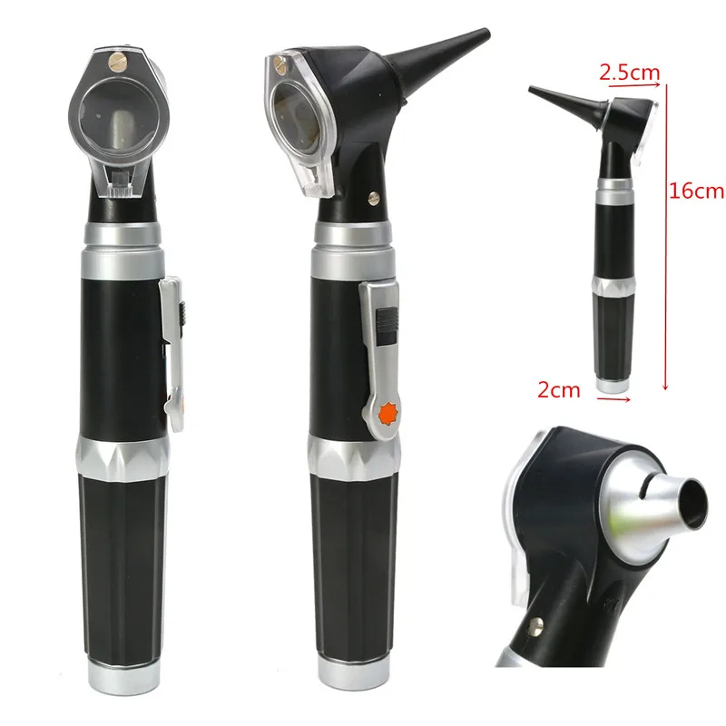 Профессиональная диагностическая Otoscope волоконно-оптическая медицинская широкая полевая Диагностика уха