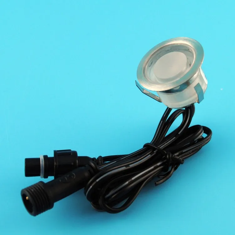 Emissor de Luz Iluminação de Parede Pacote de 20 Ip67 à Prova Luz do Jardim ao ar Diodo Subterrânea Convés d' Água Livre Passo Piso Lâmpada 12 v 8 D' Água Luz Do Jardim Ao Ar