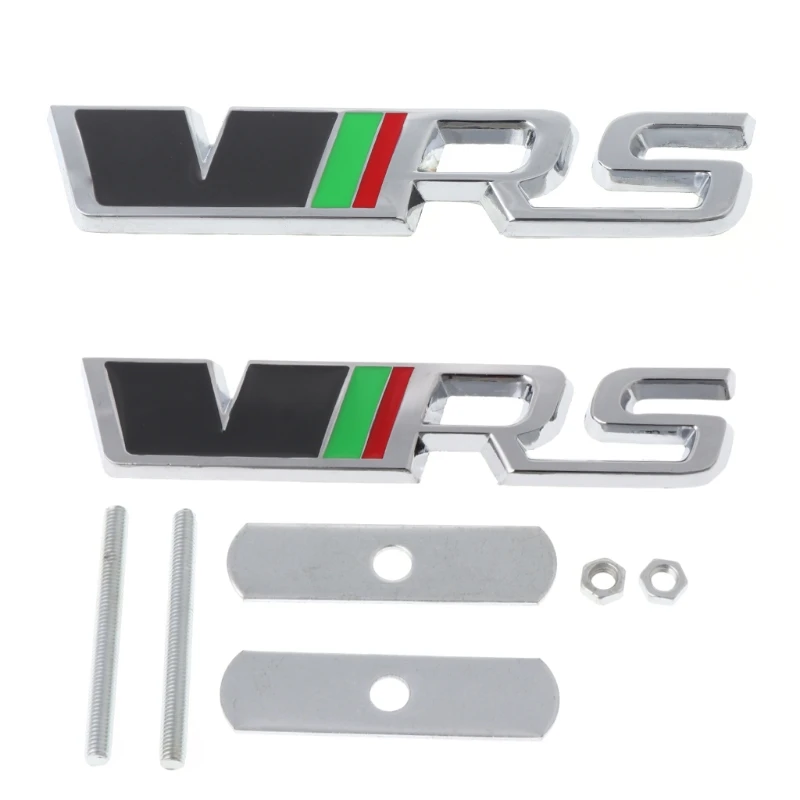 

Metal Auto Car VRS Grill Logo Badge Emblem Rear Trunk Sticker For Skoda