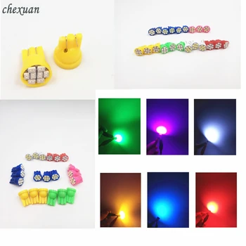 

CSCSNL 20pcs Promotion Led T10 8 smd 1206 8leds 8SMD Car Light 194 168 192 W5W 3020 Auto Wedge Lighting DC 12V Clearance Lights