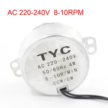

CW/CCW Synchronous 50TYC AC220-240V 8-10RPM Gear Motor