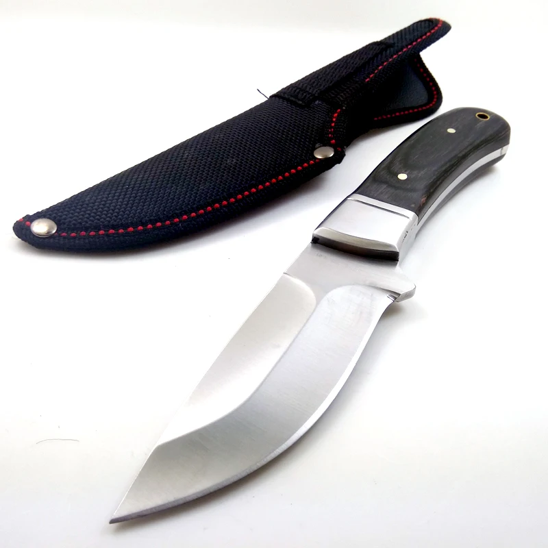 

Tactical Hunting Fixed blade Knife 9CR18 Damascus Survival Combat Pocket EDC Multi Knives Camping Outdoor Rescue Tool