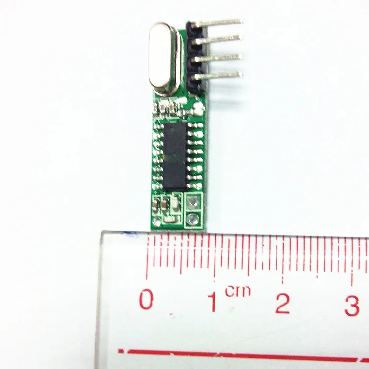 1 комплект Супергетеродинный 433 мгц радиочастотный передатчик и приемник модуль комплект небольшого размера для Arduino uno Diy наборы 433 МГц пульт дистанционного управления