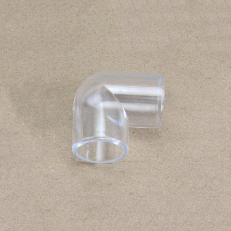 3//8/" 1//2/" 3//4/"BSP Acrylic Elbows Right Angle Hose Pipe Joiner Connector Aquarium