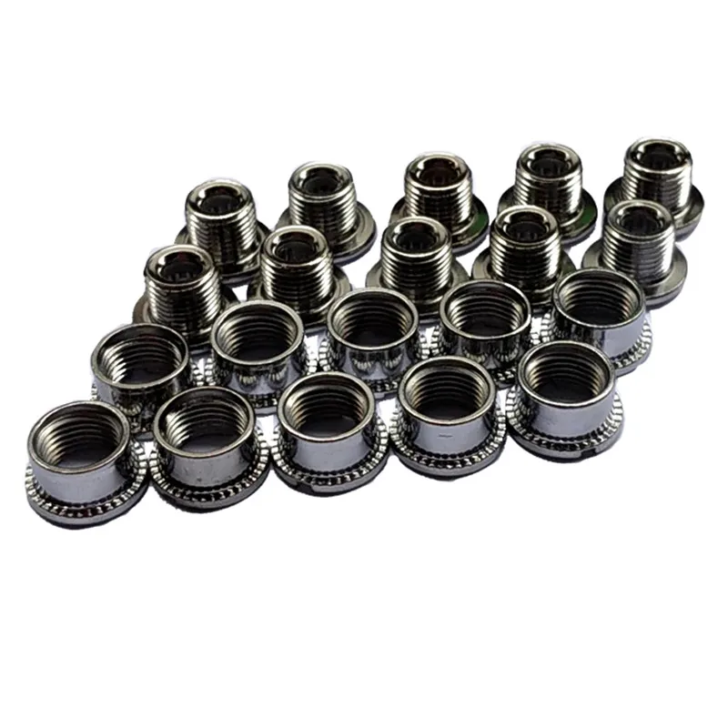10PCS/LOT Bike Crankset Bolts Crank Chainring Screws Nuts Bicycle Parts Chainwheel | Спорт и развлечения